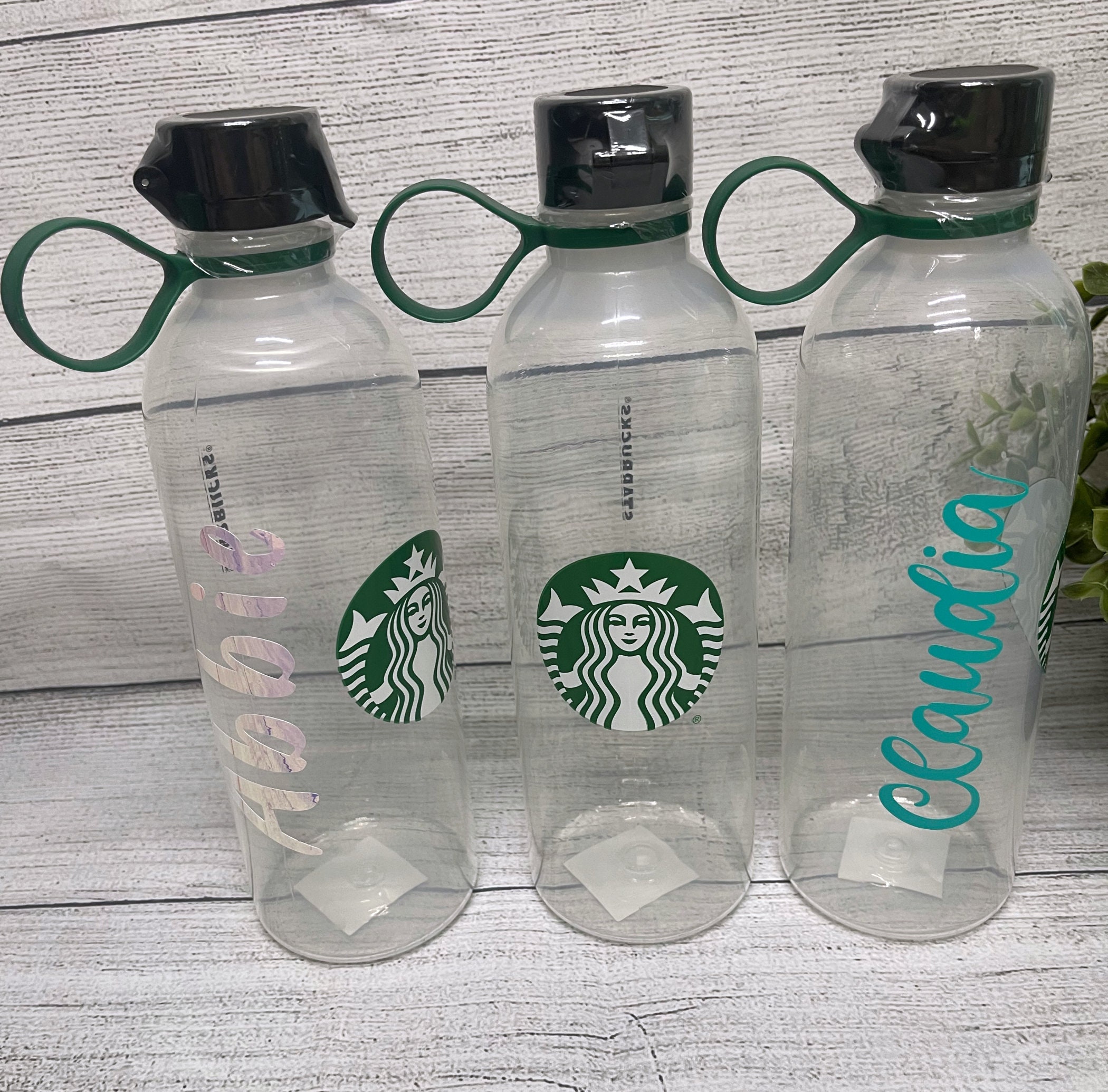 Starbucks Customized Water Bottle Custom Bottle 24 Fl Oz Etsy
