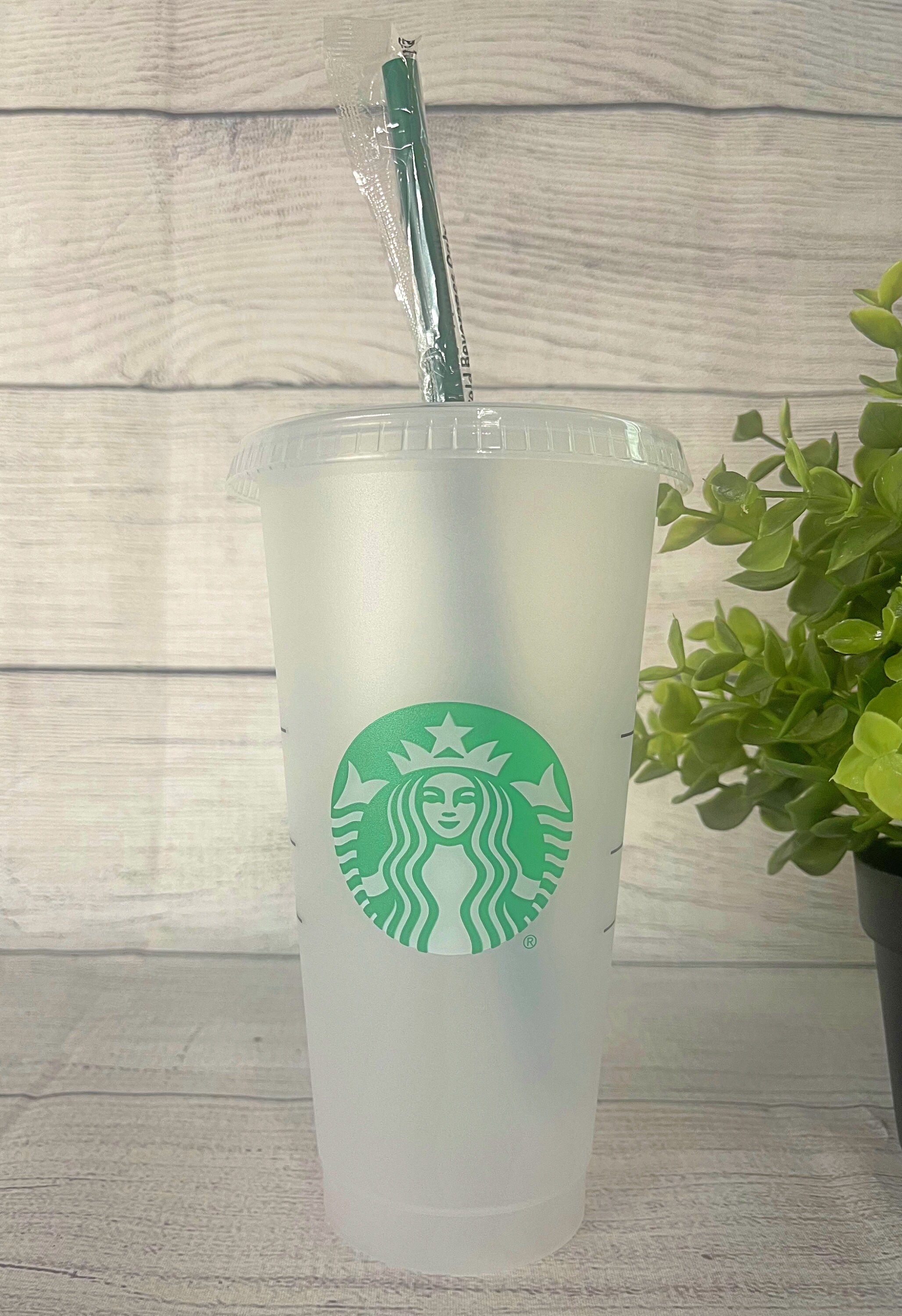 Starbucks cups Starbucks Cold Cup Clear Reusable Cold Cup Etsy