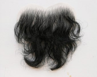 ZM hair Human Hair Lace Pubic hair Wig toupee for Film / Theatre / TV P-07