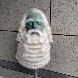 ZM hair Holland & Netherlands sinterklaas yak hair wavy santa wig and beard style Y-29