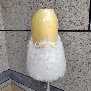 2025 realistic wavy Santa claus beard and moustache B-31