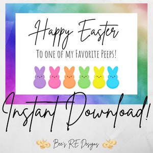 Peeps Pop-By Tag - Digital Download - Realtor Marketing