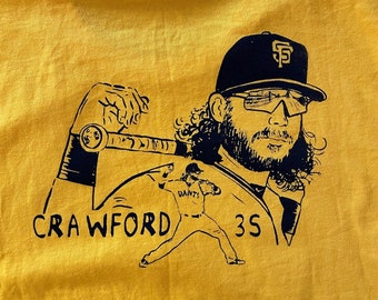 SF GIANTS BASEBALL Brandon Crawford Shirt