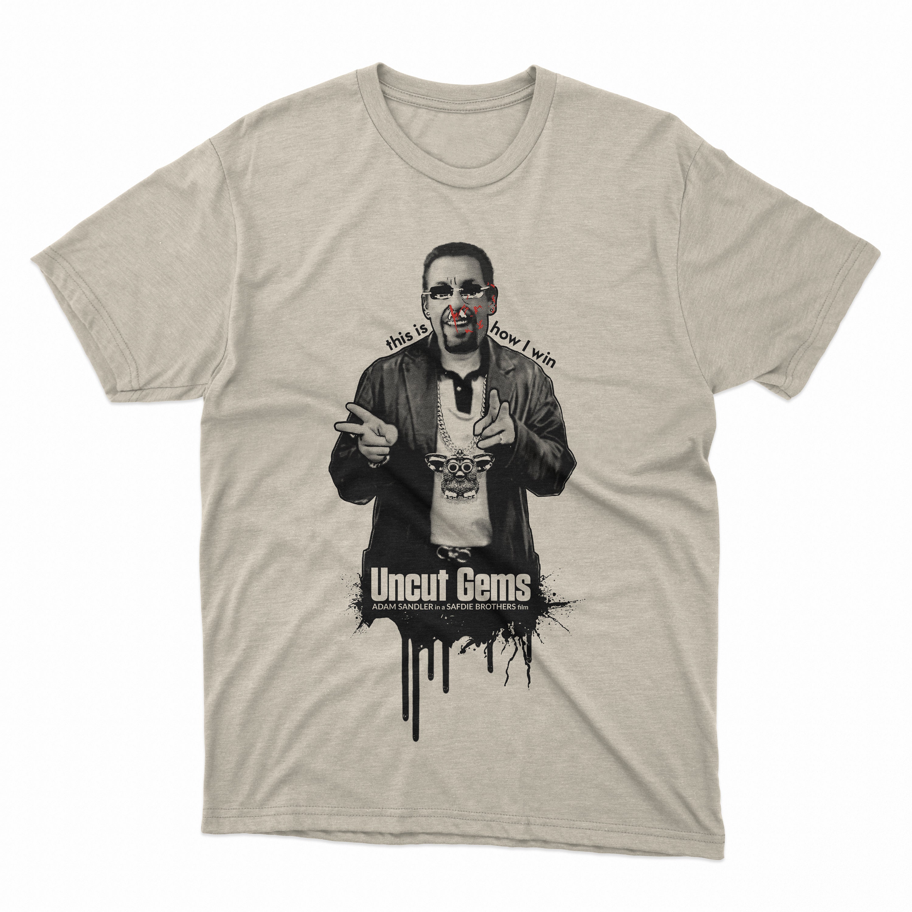 SAFDIE BROTHERS Tee - Collectible Adam Sandler Shirt - UNCUT Gems 