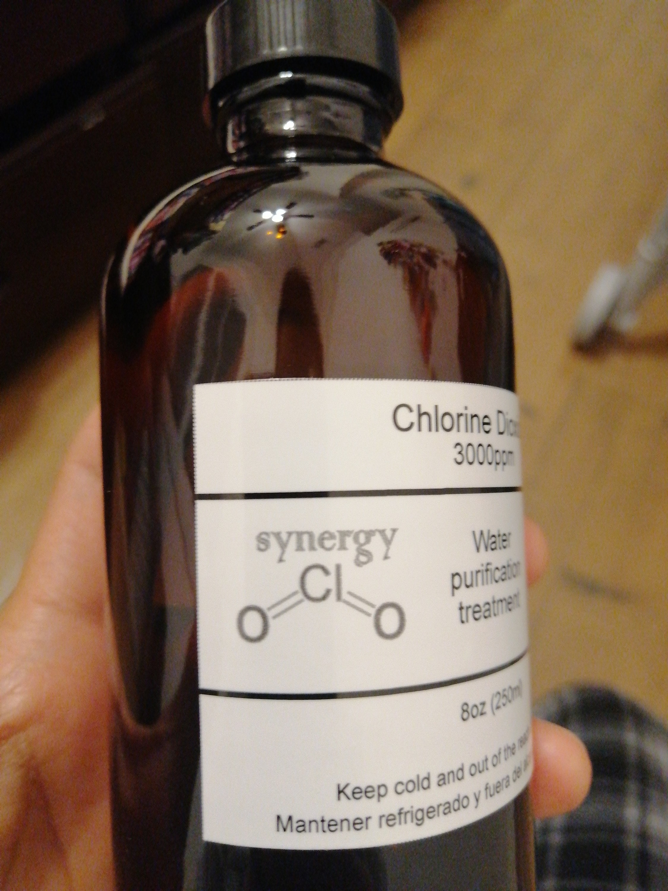 Chlorine Dioxide 3000 PPM 8oz 250ml Etsy Canada