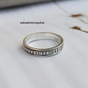 【圧倒的重厚感】 SIPVER925 銀製 リング 20号 80s ヴィンテージ Beautiful Vintage Circa 1980s Decorative Statement Design