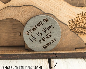ADD-ON Extra Stone for Empty Tomb "He is Risen" Laser Cut Decoration