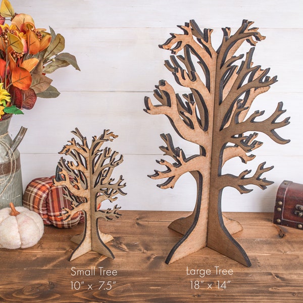 Fall Tree Decoration: Thankful Tree/Gratitude Tree for Thanksgiving Decor