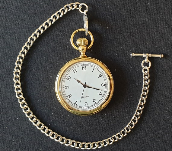 20s Pocket Fob Watch Adult Gold Silver 20s Pocket Fob Watch Adult Gold Silver