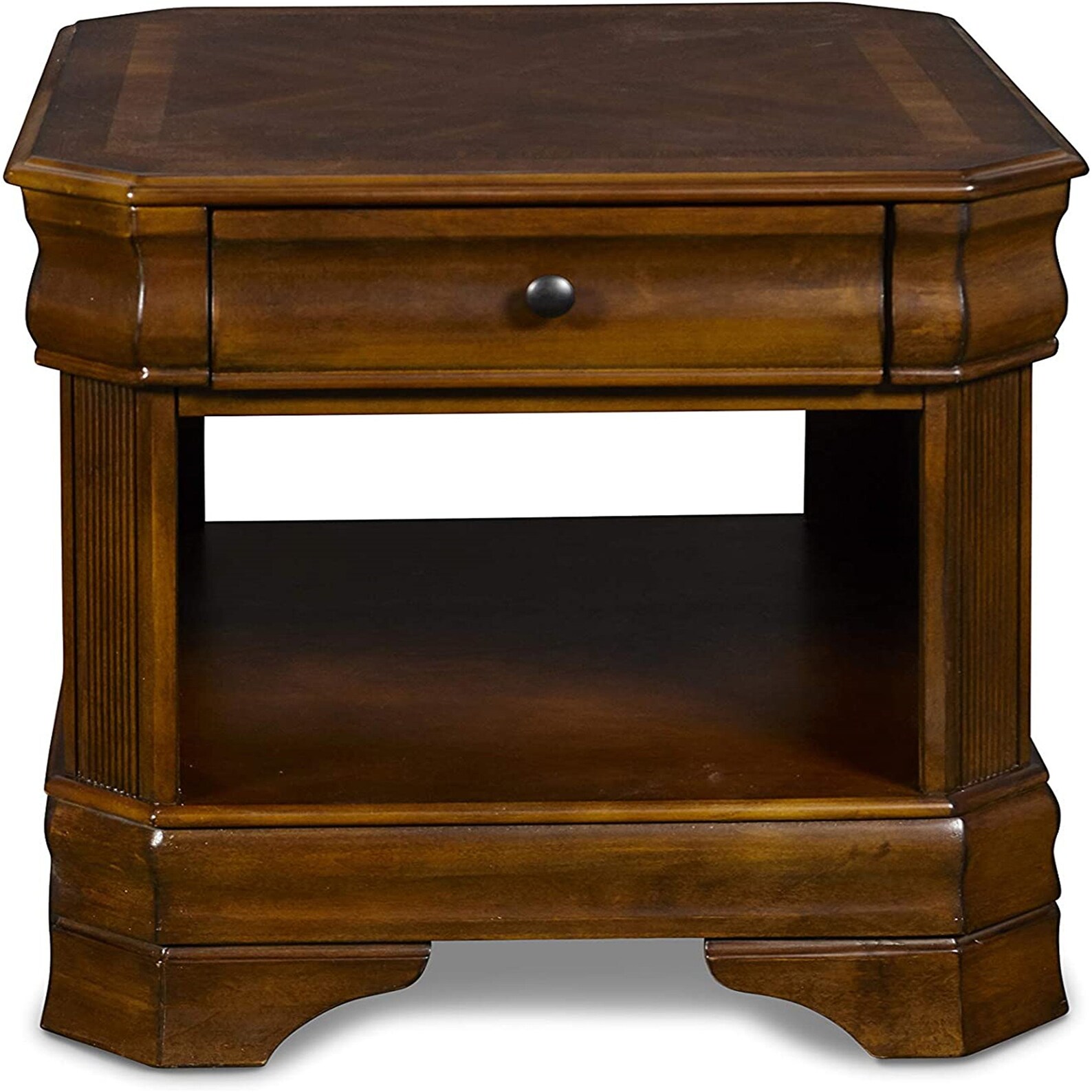 New Classic Furniture Sheridan Entertainment Table End Etsy