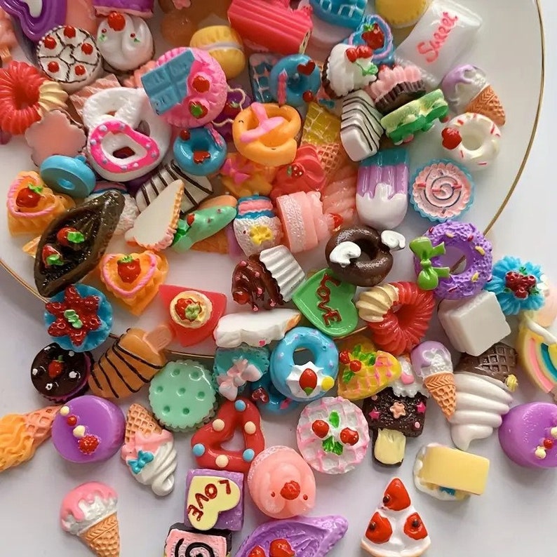Miniature Sweets Food Cabochons - Etsy