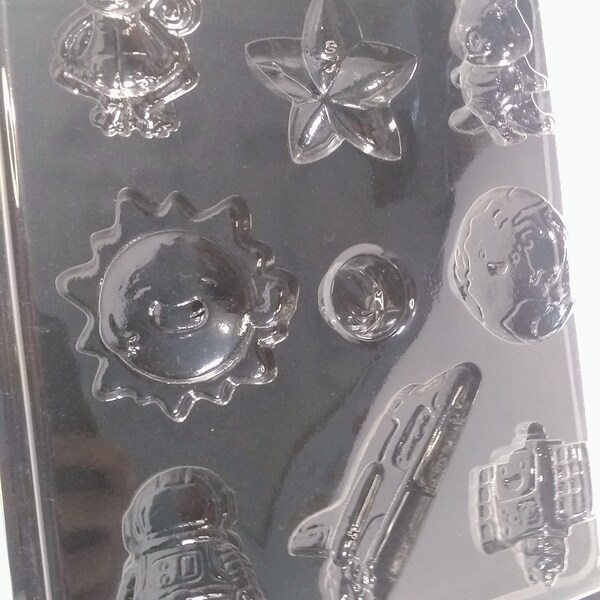 Outer Space theme Chocolate Mold