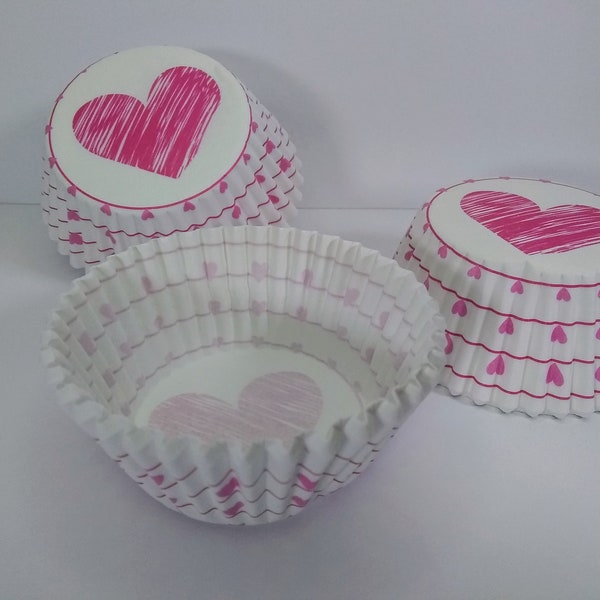 Standard size Valentines Cupcake liners