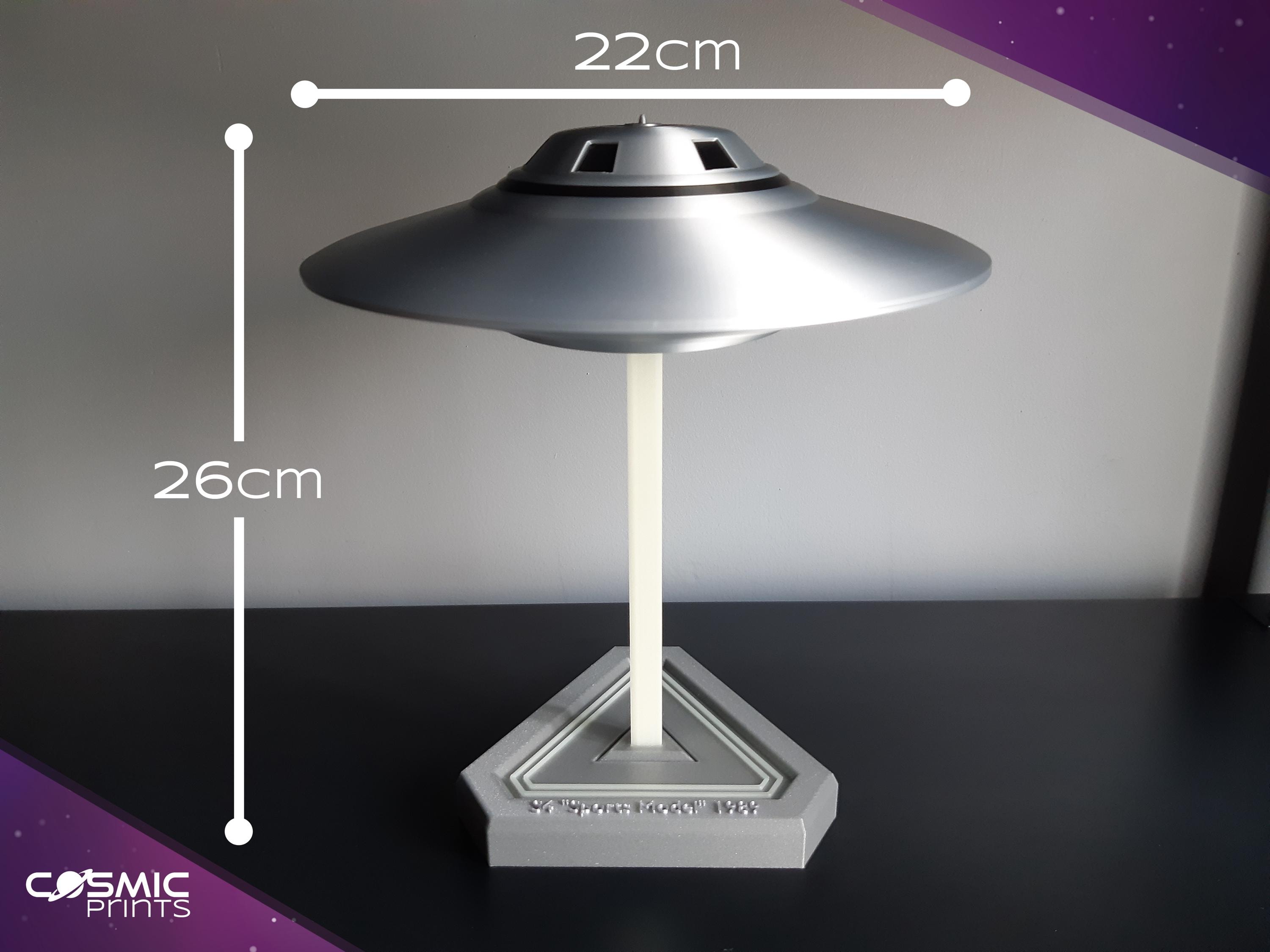 Bob Lazar Inspired UFO Model From S4/area 51 - ***large