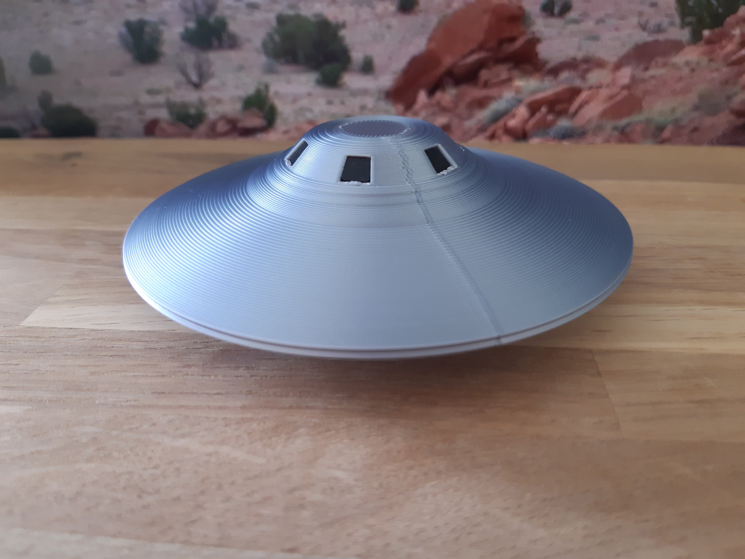 Bob Lazar Inspired UFO Model From S4/area 51 (10cm Diameter