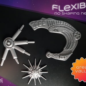 Flexible Cy-Borg Implants - Cosplay / Replica Props / Geek Gift / 3D Printed