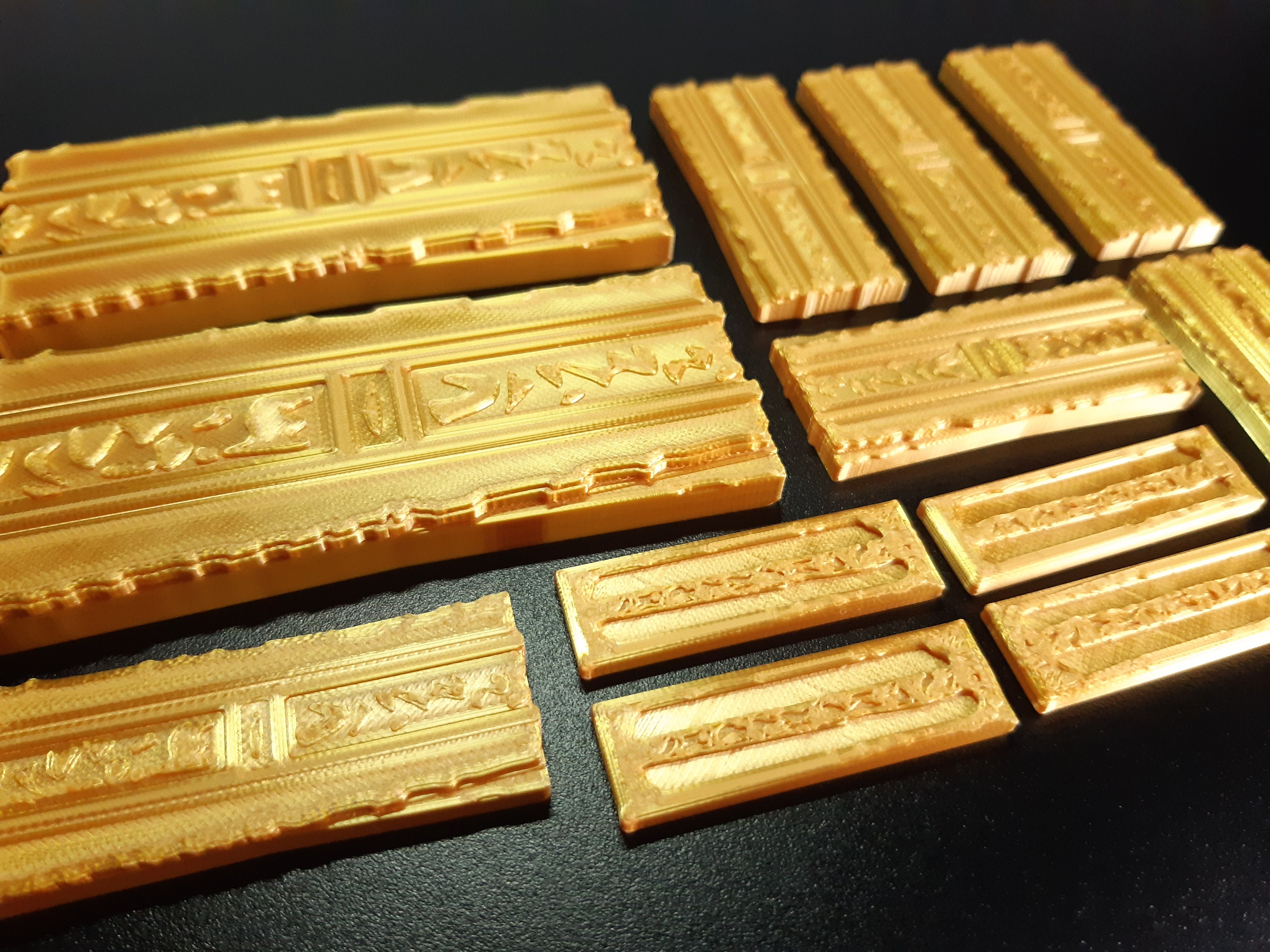 Gold Pressed Latinum Bar MEGA SET Star Trek DS9 Prop Replica Etsy UK