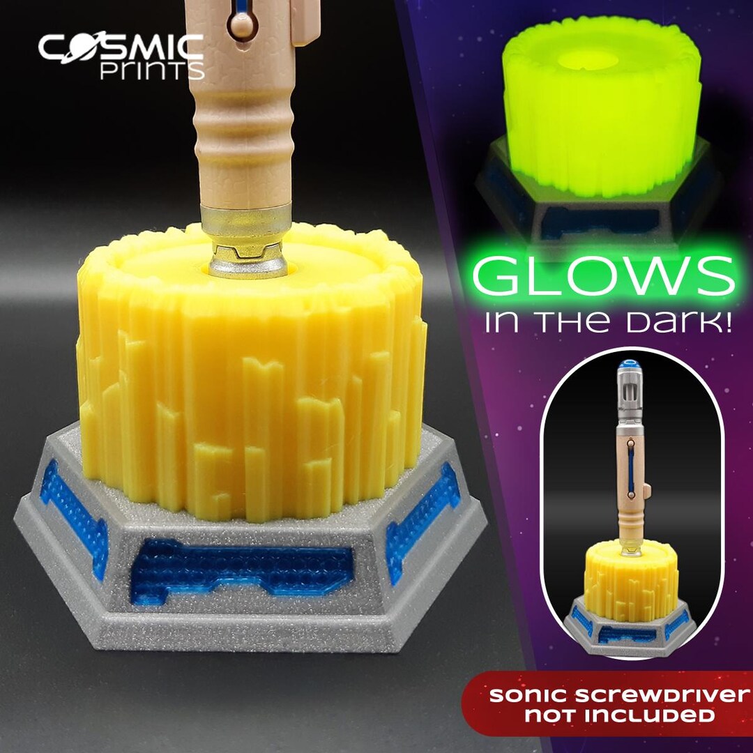 Sonic Screwdriver Stand | Fits 9th/10th Doctor Who | Perfect Holder for ...
