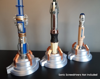 Stand for 9th/10th, 11th or 12th Model Sonic Screwdriver - Prop / Cosplay / Geek Gift