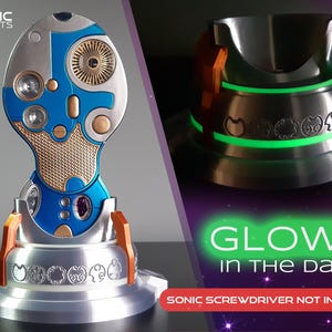 Stand/Dock for 15th Doctor Who Sonic Screwdriver - Special Edition - Prop / Cosplay / Geek Gift