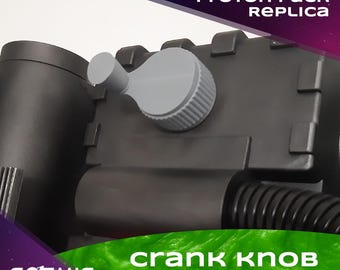 Upgrade van protonpakket crankknop - pakket niet inbegrepen - past op Fun.com 2025 Ghostbusters-protonpakket - eenvoudig te installeren