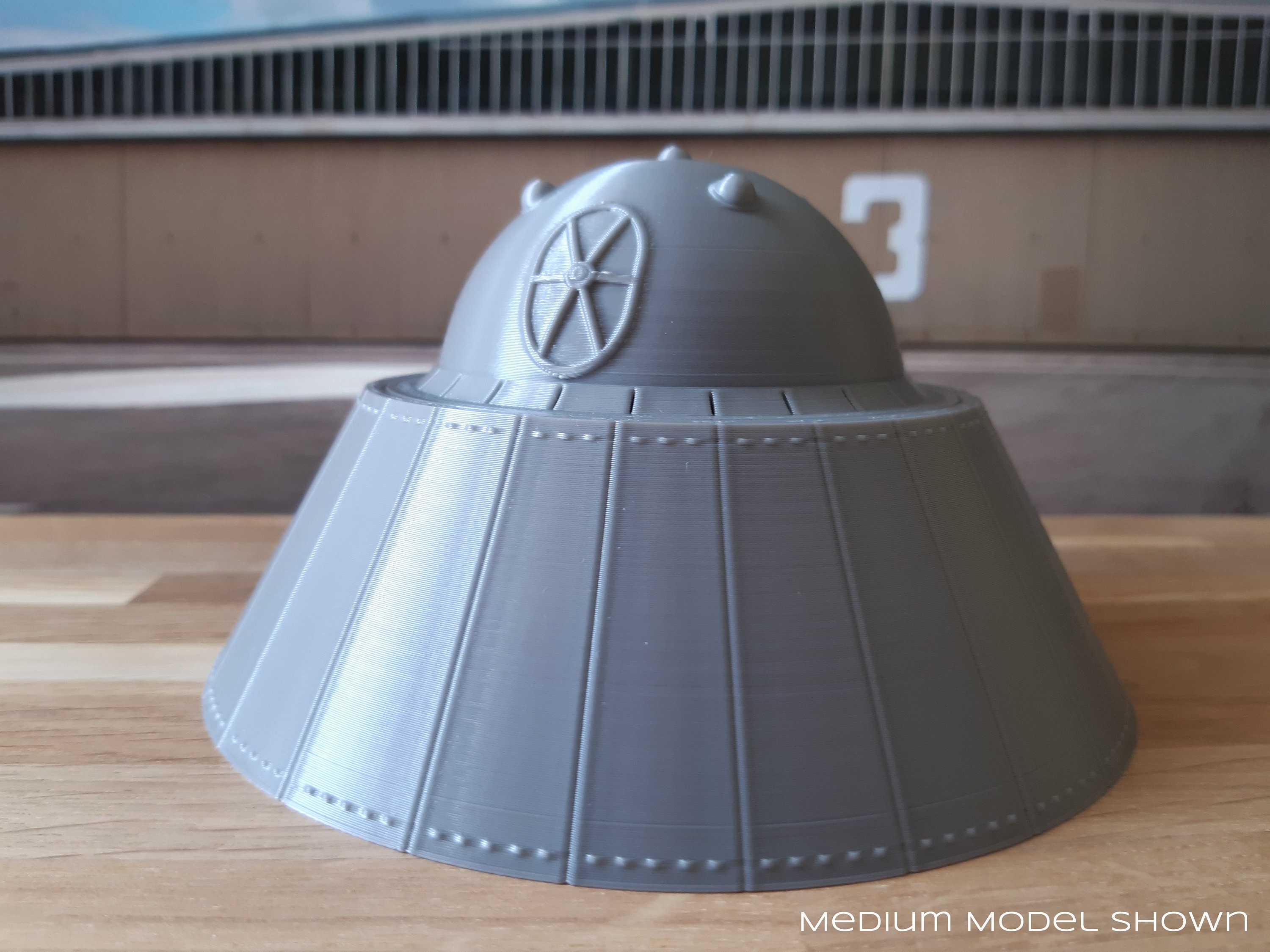 3D Printed Alien Reproduction Vehicle (ARV) UFO/UAP Model: Area 51