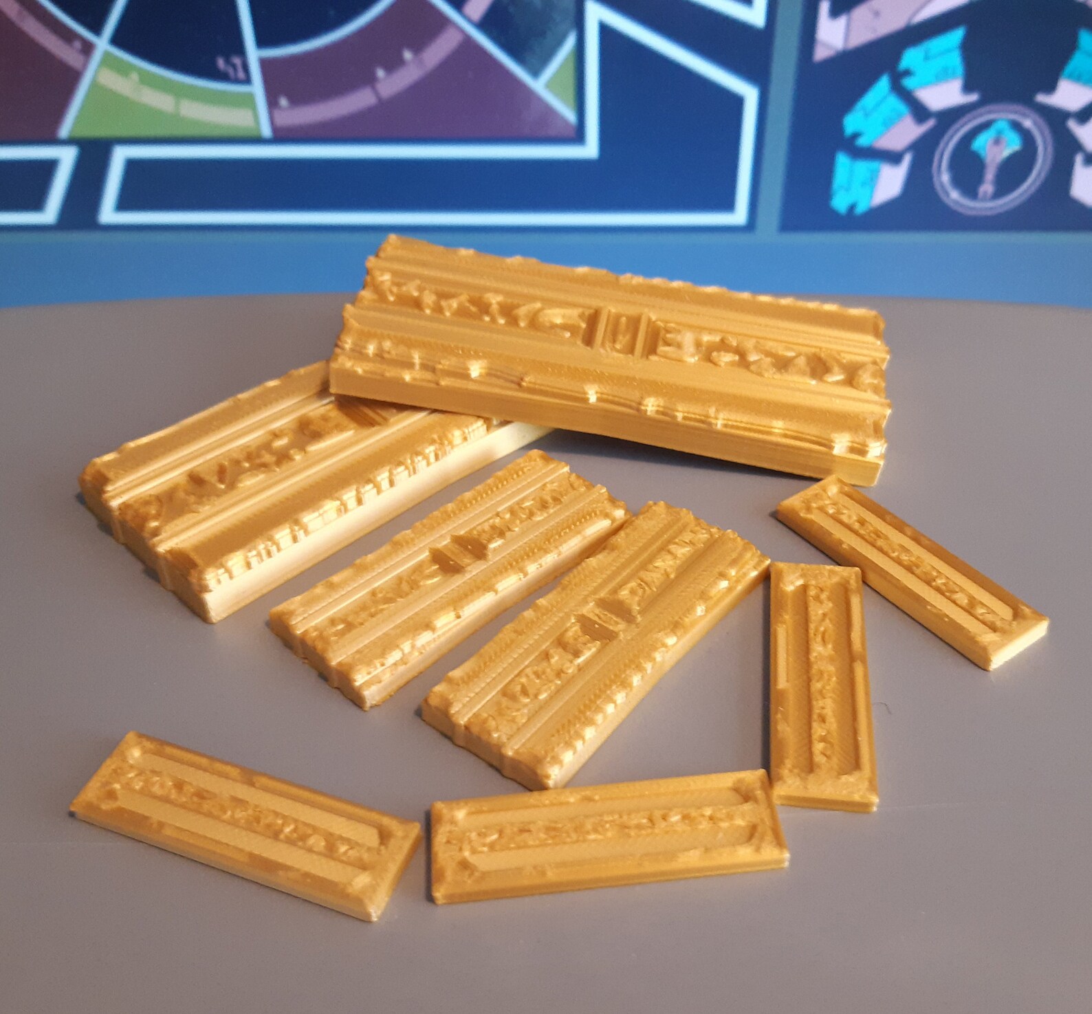 gold pressed latinum prop gold pressed latinum prop
