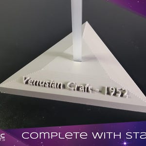 UFO Model Venusian Craft - UAP Model / Aliens / Retro / Sci