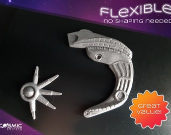 Great Value! - Flexible Cy-Borg Implants - Cosplay / Replica Geek / Geek Gift / Movie Prop / 3D Printed