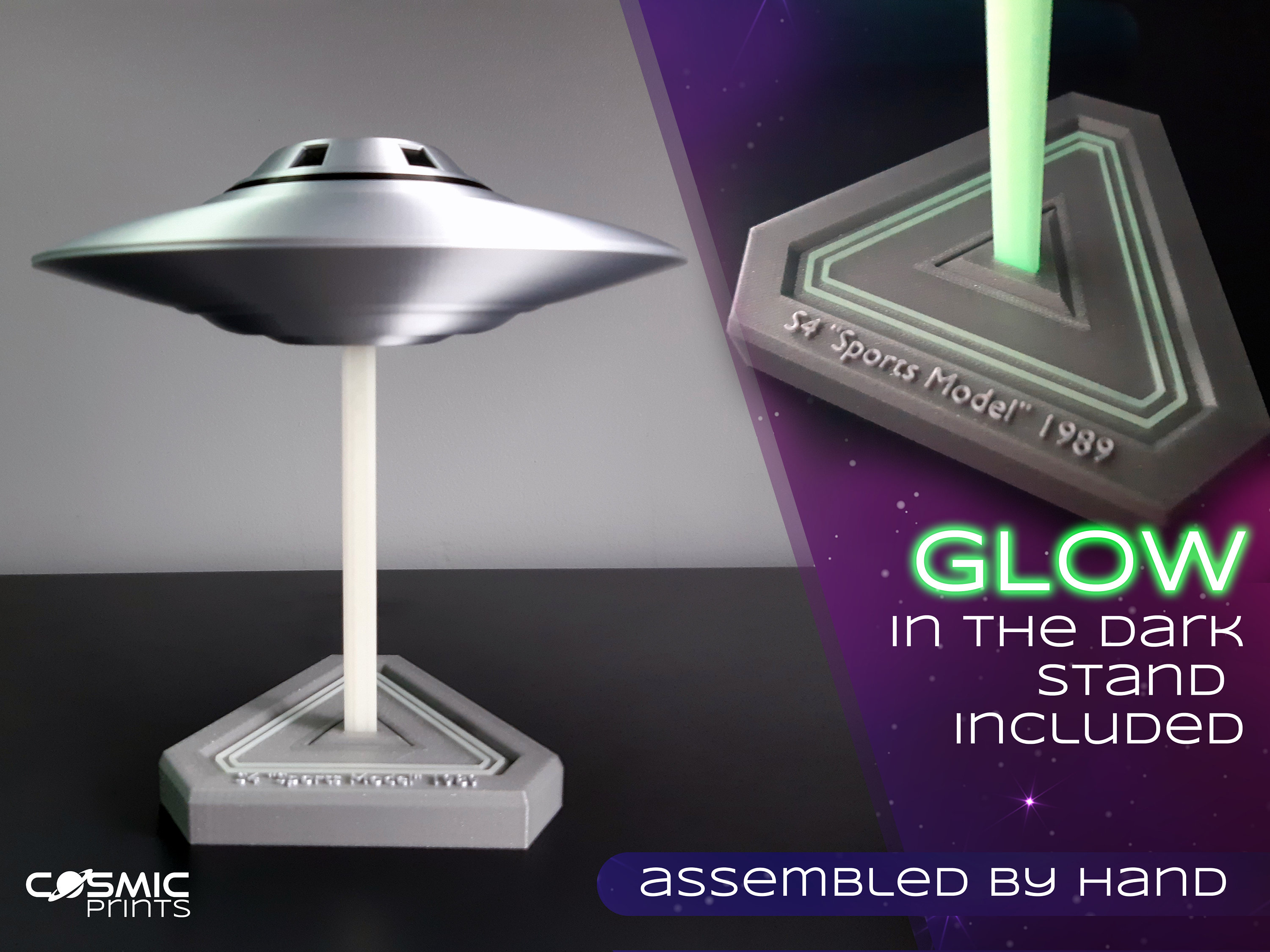 Bob Lazar Inspired UFO Model From S4 / Area 51 - UAP Model