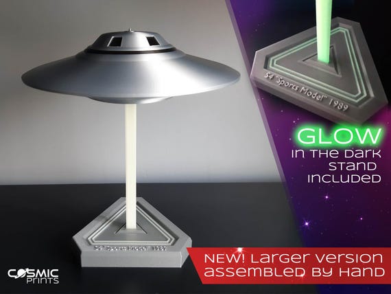 Bob Lazar UFO Model: Large S4 Area 51 Replica With Glow Stand - Etsy