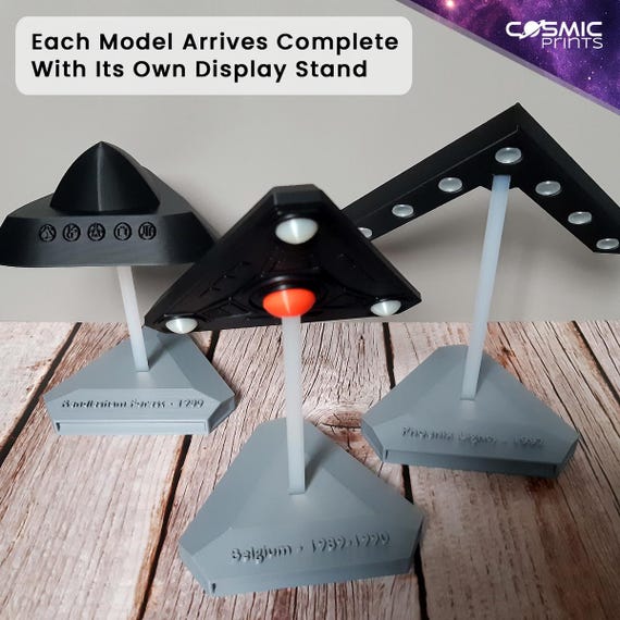 Famous Sightings UFO Model Bundle – Rendlesham Forest, Phoenix Famous Sightings UFO Model Bundle – Rendlesham Forest, Phoenix