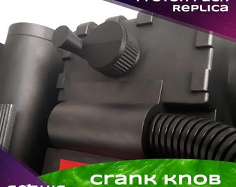 Upgrade van protonpakket crankknop - pakket niet inbegrepen - past op Fun.com 2025 Ghostbusters-protonpakket - eenvoudig te installeren