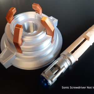 Supporto per cacciavite sonico modello 9/10 - Oggetto di scena / Cosplay / Regalo geek