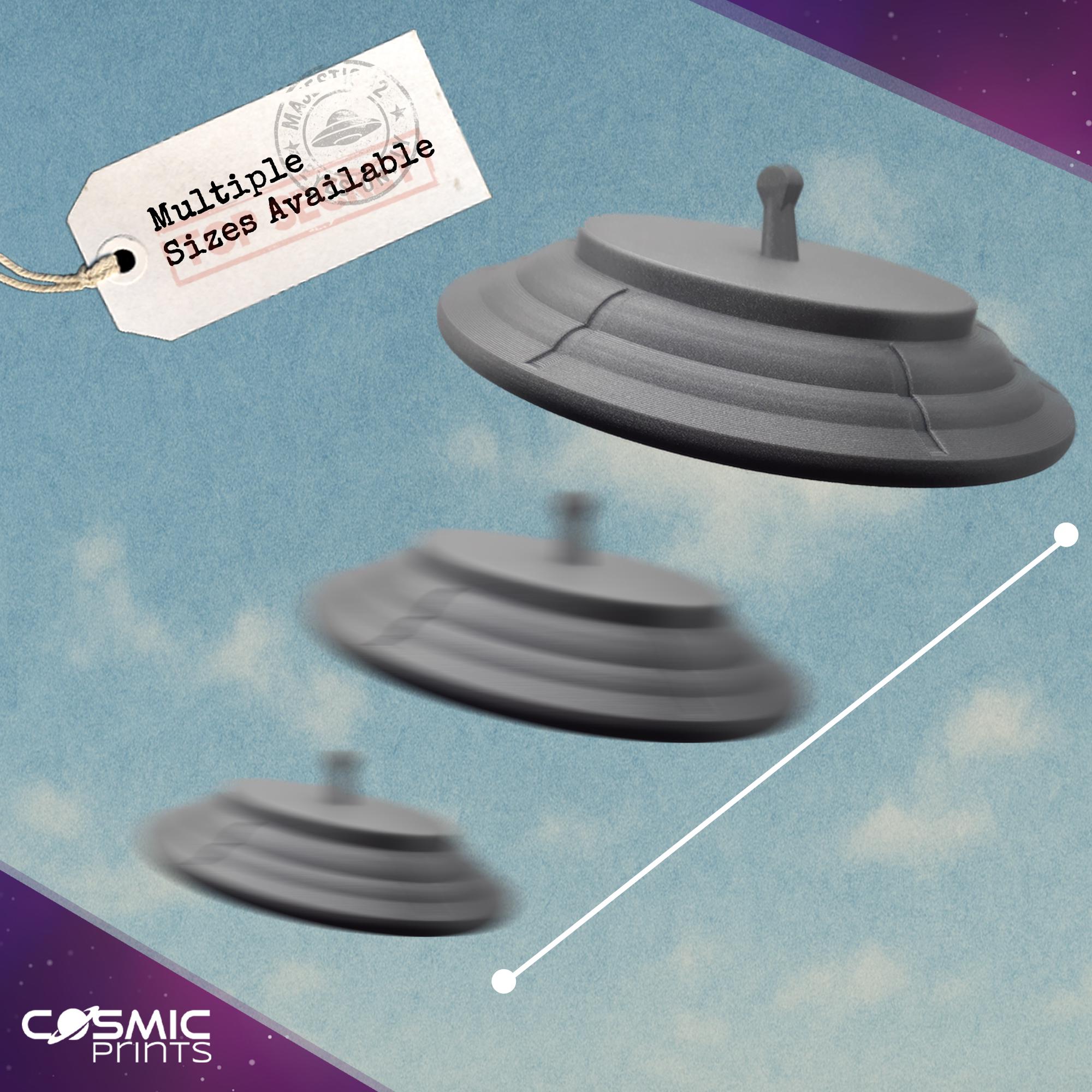 Mcminnville UFO Model: 1950s Sci-fi Collectible, 3D Printed UAP - Etsy