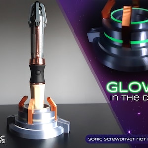 Stand for 11th Model Sonic Screwdriver - Prop / Cosplay / Geek Gift