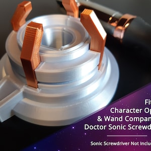 Supporto per cacciavite sonico modello 11 - Oggetto di scena / Cosplay / Regalo geek