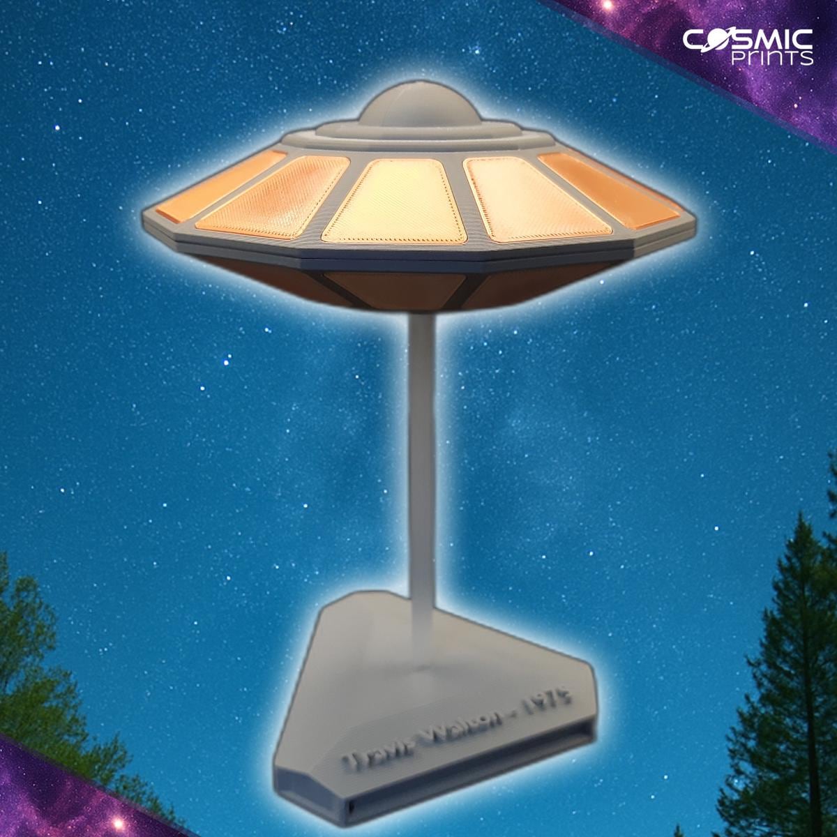 Travis Walton UFO Model With Stand | 3D Printed Alien Saucer | UFO