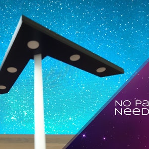 Phoenix Lights UFO (model 15 cm) - Klasyczny model UFO - Retro / SciFi / Prezent dla geeków / Druk 3D
