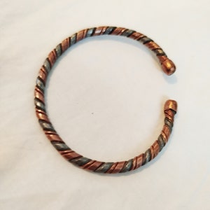 Copper bracelet