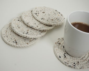 Coasters- crochet coasters- cup holders- handmade coasters - DeEridania