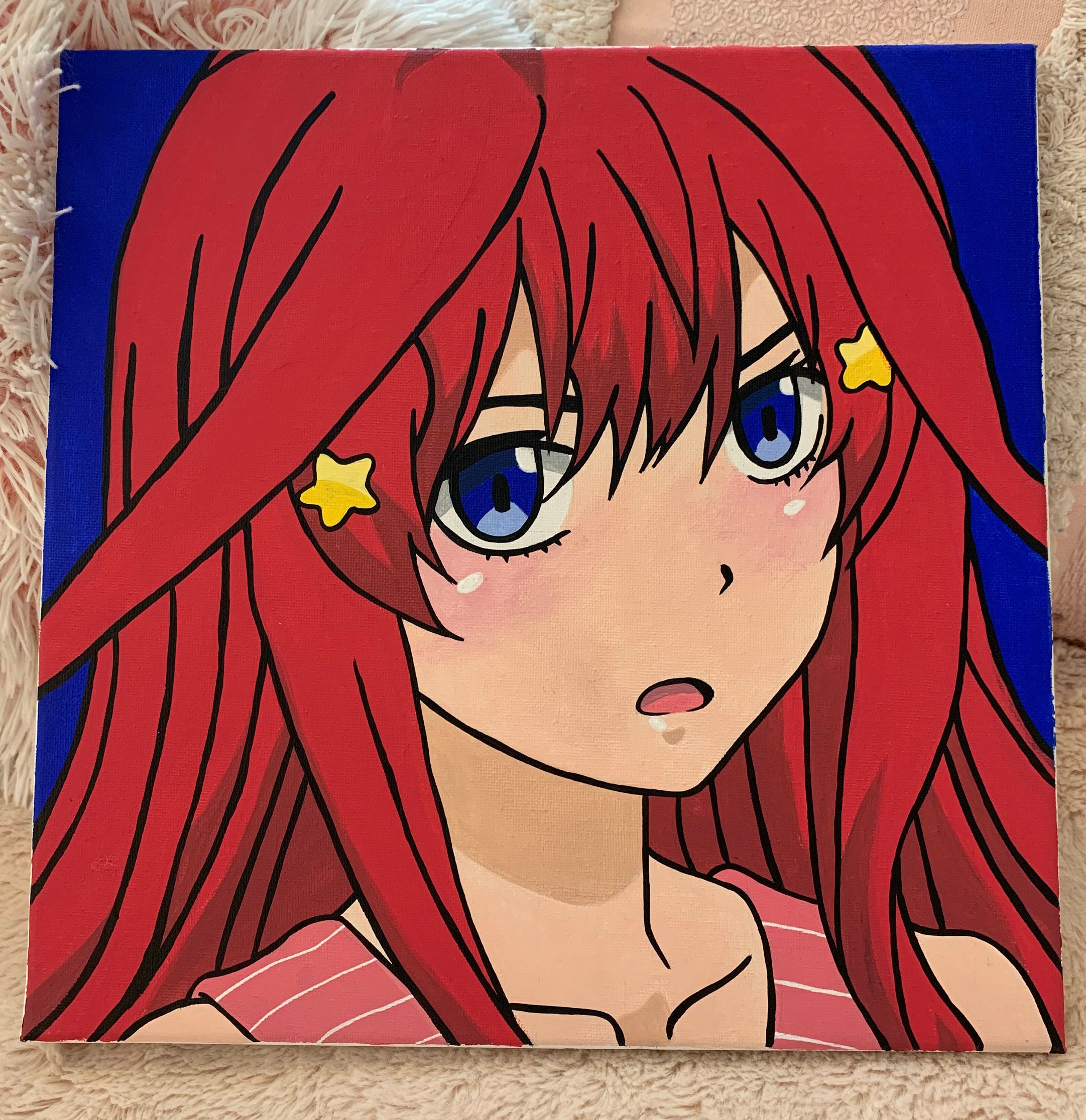 Itsuki nakano - 5 toubun no hanayome Sticker for Sale by ice-man7