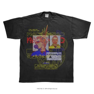Vintage T Shirt Radiohead - Etsy