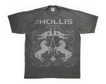 2hollis Star Tour T-Shirt: Y2k Streetwear Music Concert Tee