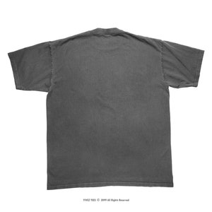 Back image of comfort colors 1717 pepper color shirt