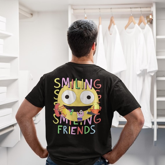 Smiling Friends Unisex T-shirt | Pim and Charlie Dompler Smiling Friends Unisex T-shirt | Pim and Charlie Dompler