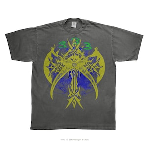 Bladee T-Shirt: Drain Gang Fan Merch - Garment Dyed Comfort Colors - Hyperpop Music Concert Merch