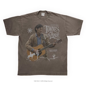 Vintage Van Zandt T-Shirt | Outlaw Country Music Tee | Retro Cowboy T-Shirt | Unique Gift for Music Lovers | Country Concert Gift for Women