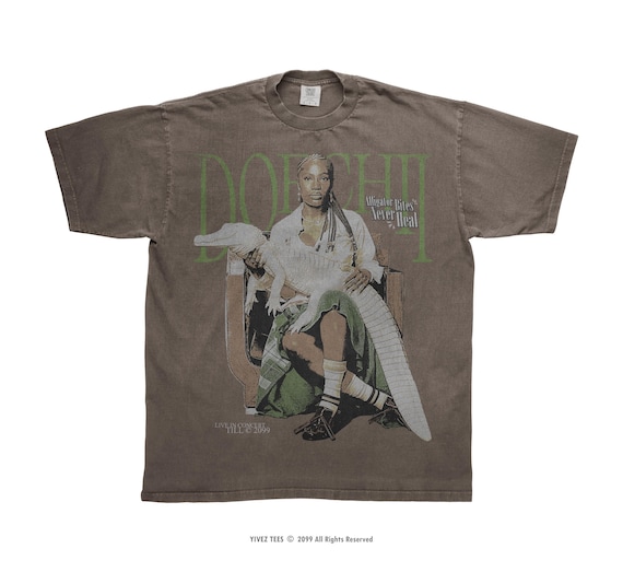 Doechii Alligator Bites T-Shirt: Swamp Princess Fan Merch