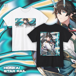 Dan Heng IL Themed Streetwear Shirt, Honkai Star Rail, HSR, Otaku, Unisex tee, Anime, Apparel, Gamer Merch, Cotton Tee, Great for Gifts